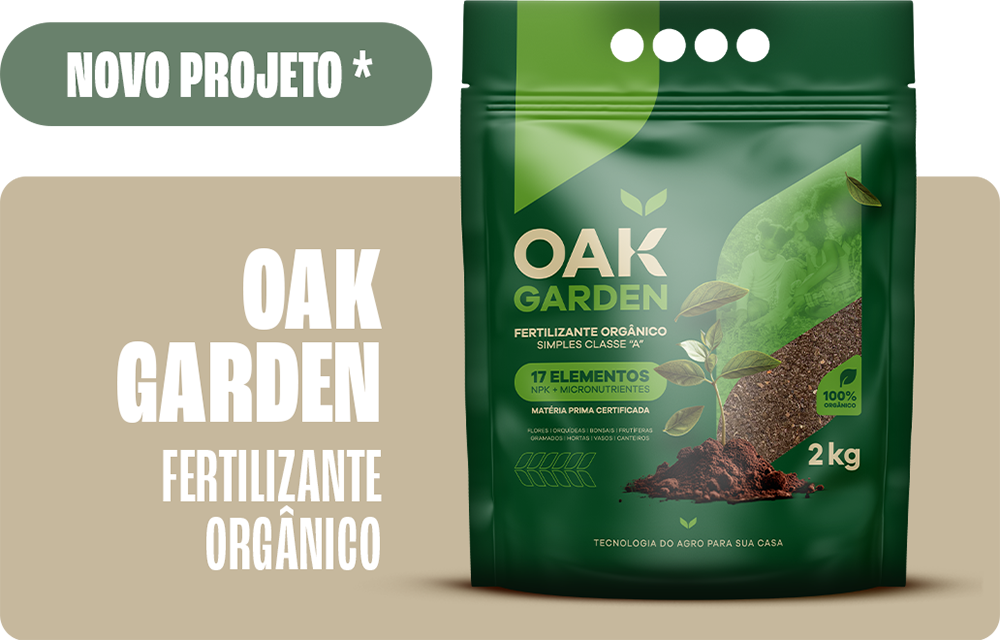 OAK Garden. Fertilizante Orgânico.